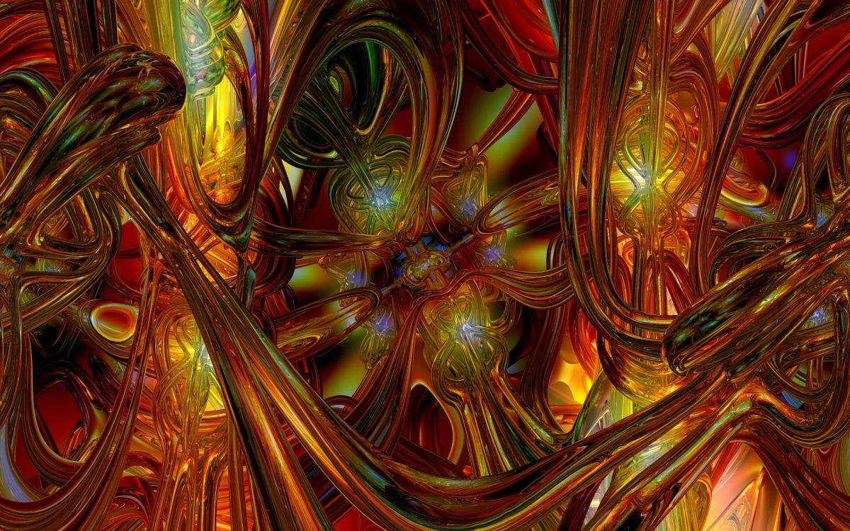 Обои фрактальное искусство, психоделическое искусство, узор, симметрия, мифология в разрешении 1920x1200