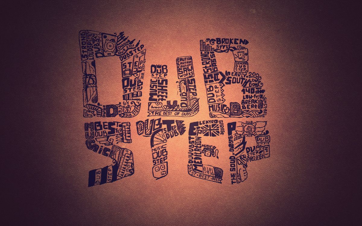 Обои дабстеп, арт, текст, иллюстрация, каллиграфия в разрешении 2560x1600