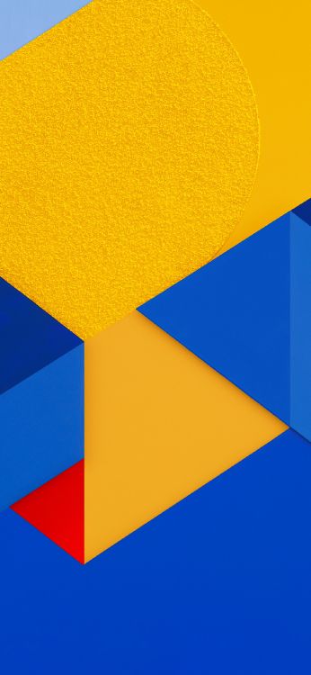 Обои Апельсин, графический дизайн, красочность, прямоугольник, треугольник в разрешении 1170x2532