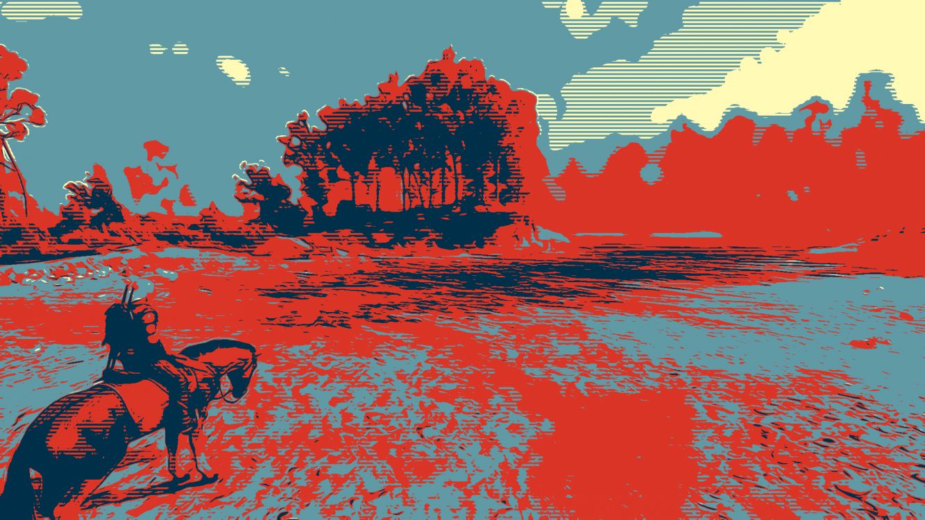 Обои иллюстрация, визуальное искусство, дизайн, постер, экорегион в разрешении 1920x1080