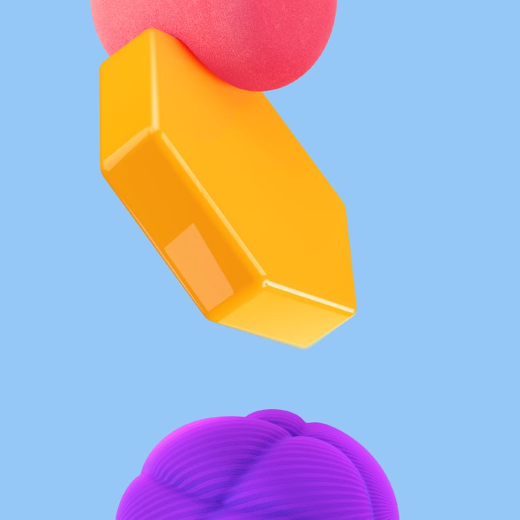 Обои смартфон, fhd, синий, жест, красный цвет в разрешении 2408x2408