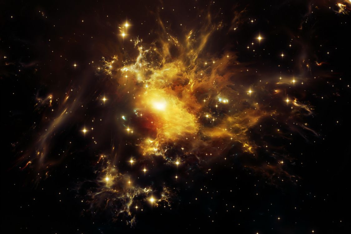 Обои космическое пространство, астрономический объект, космос, атмосфера, Галактика в разрешении 3600x2400