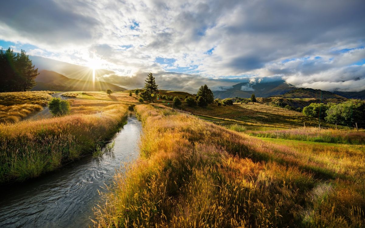 Обои природа, облако, сенокосное угодье, нагорье, пустыня в разрешении 2560x1600