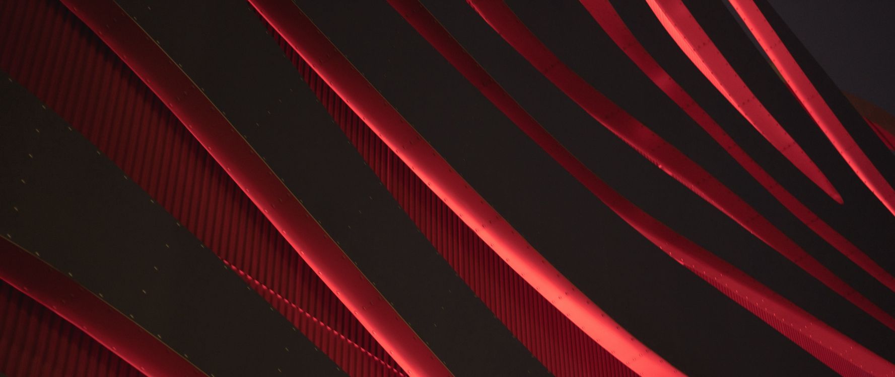 Обои свет, графика, красный цвет, линия, узор в разрешении 2560x1080