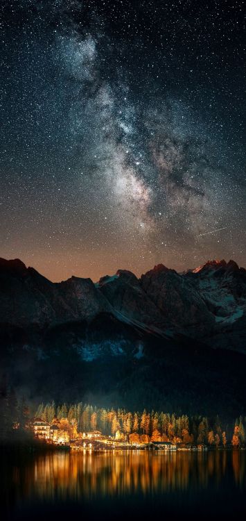 Обои Млечный Путь, фабиан балино, Apple Музыка, Хаус музыка, 2021 в разрешении 1080x2280
