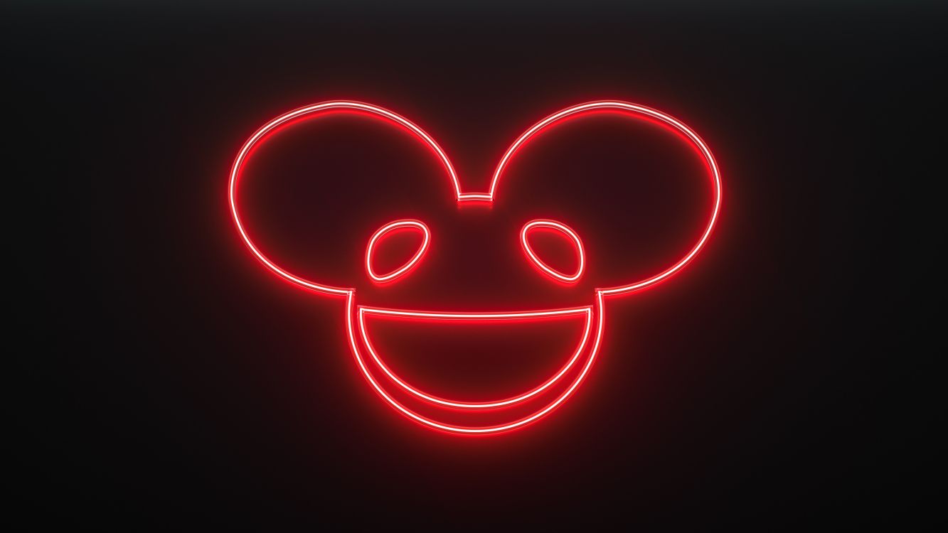 Обои красный цвет, сердце, любовь, неон, орган в разрешении 3840x2160