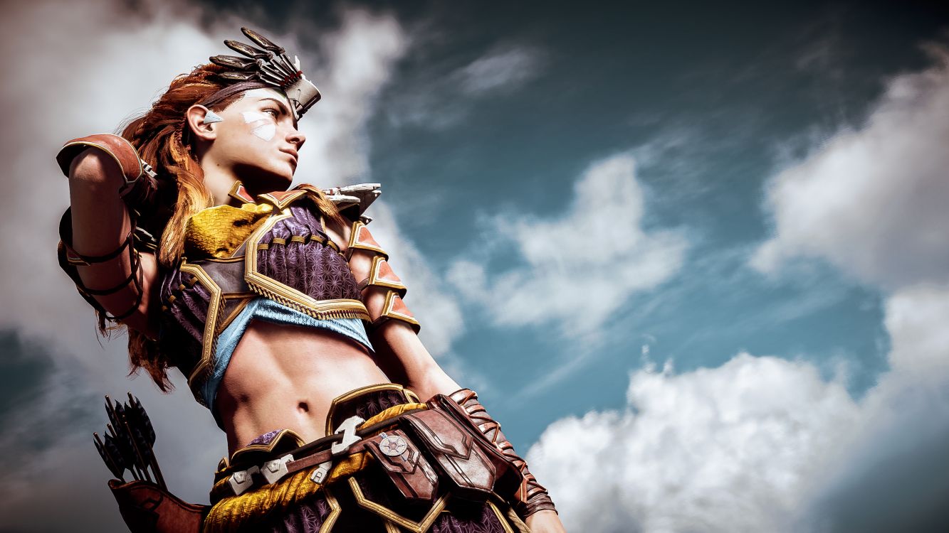 Обои горизонт ноль рассвета, красота, мифология, облако, арт в разрешении 3840x2160