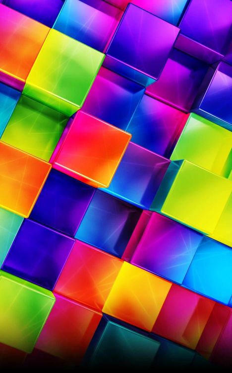 Обои синий, Апельсин, красочность, свет, красный цвет в разрешении 1200x1920