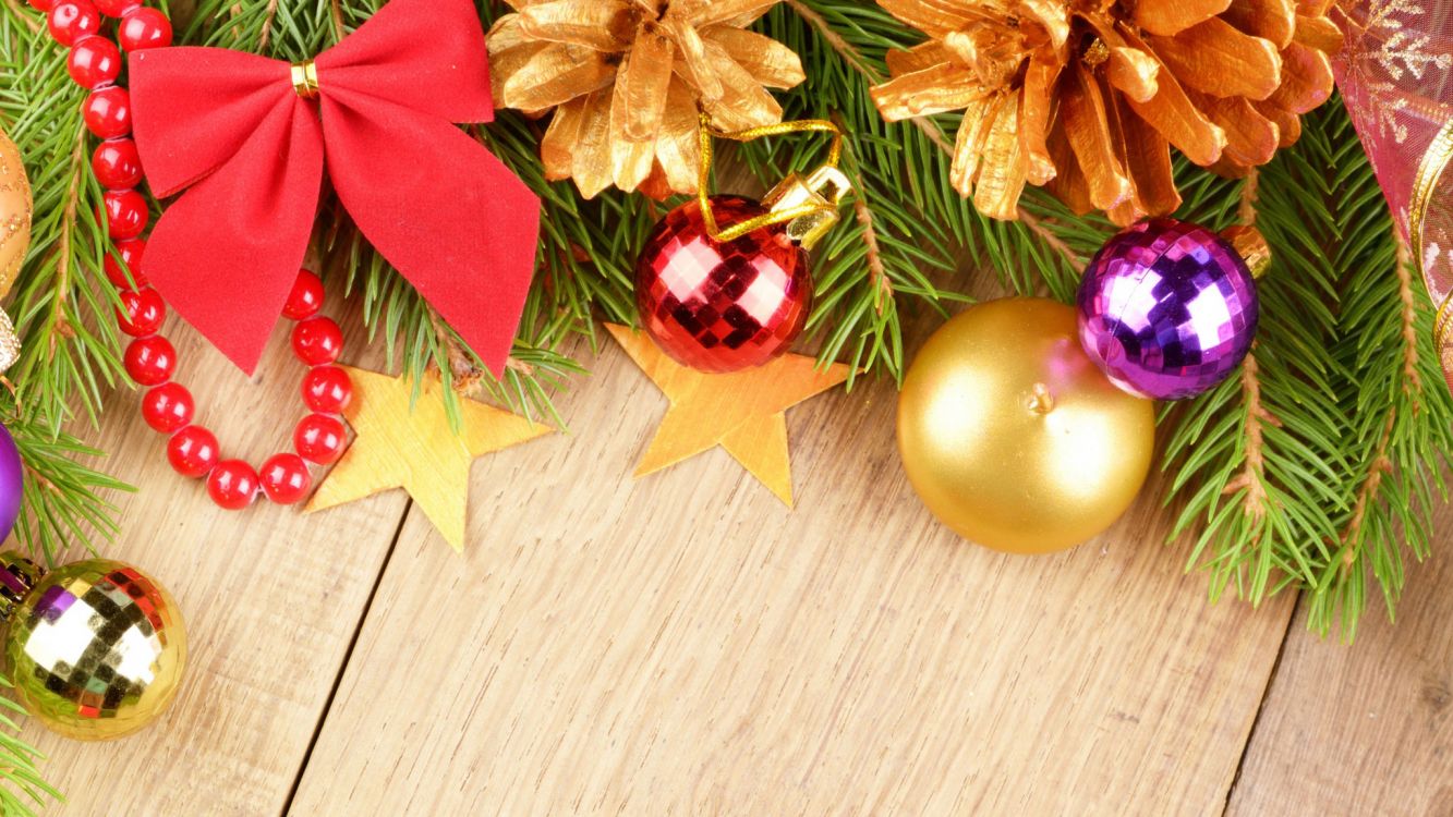 Обои Новый год, Рождественский день, праздник, Рождественские украшения, рождественский орнамент в разрешении 2048x1152