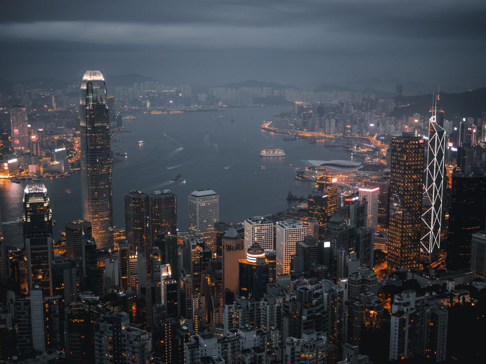 Обои Гонконг, городской пейзаж, город, метрополия, городской район в разрешении 4608x3456