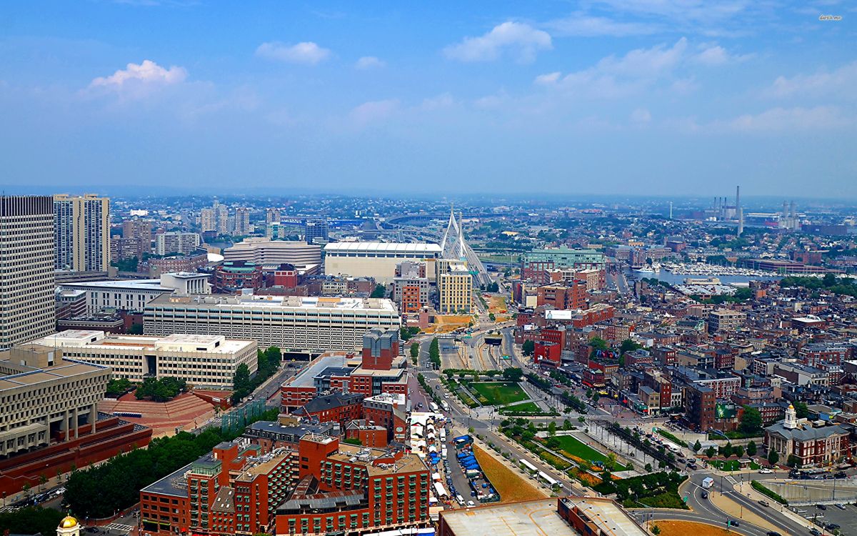 Обои городской район, город, городской пейзаж, метрополия, Бостон в разрешении 2560x1600