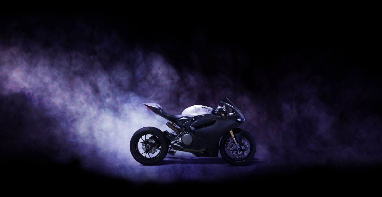 Обои ducati panigale, ducati, мотоцикл, дукати 1199, спортивный мотоцикл в разрешении 5120x2640