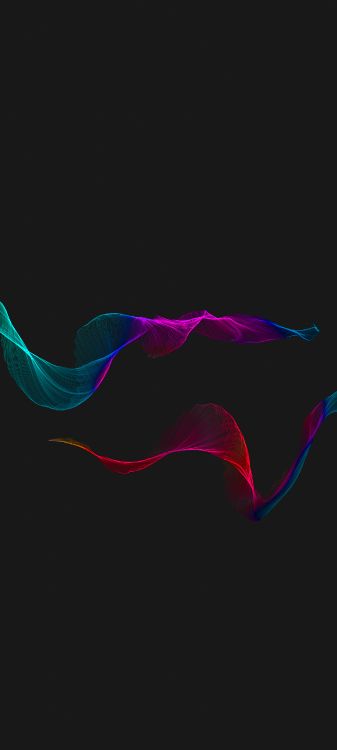 Обои геометрия, рукав, прямоугольник, арт, пурпурный цвет в разрешении 1440x3200