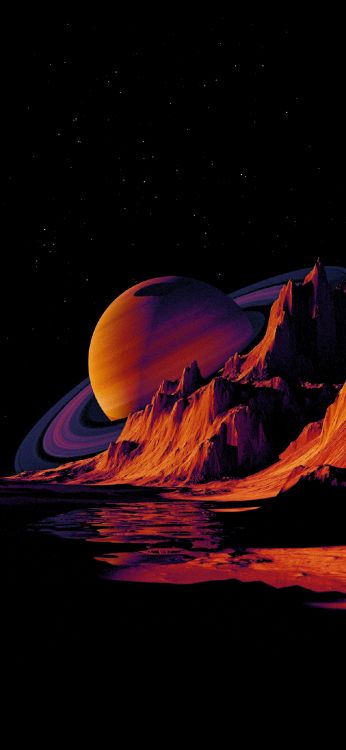 Обои пространство воображаемое, Нокиа 8, Google Pixel XL, Meizu PRO 7, смартфон в разрешении 1200x2600