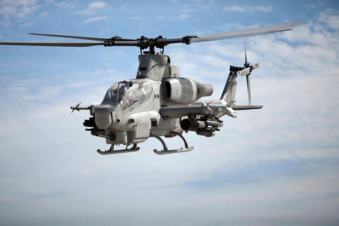 Обои вертолет, ударный вертолет, самолеты, корпус морской пехоты США, военный вертолет в разрешении 5616x3744