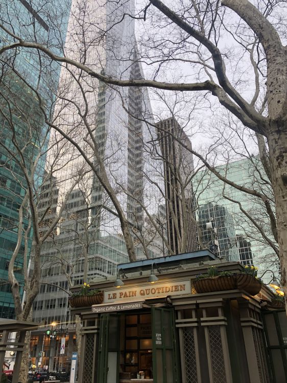 Обои Нью-Йорк, башня, здание, город, городской район в разрешении 1536x2048