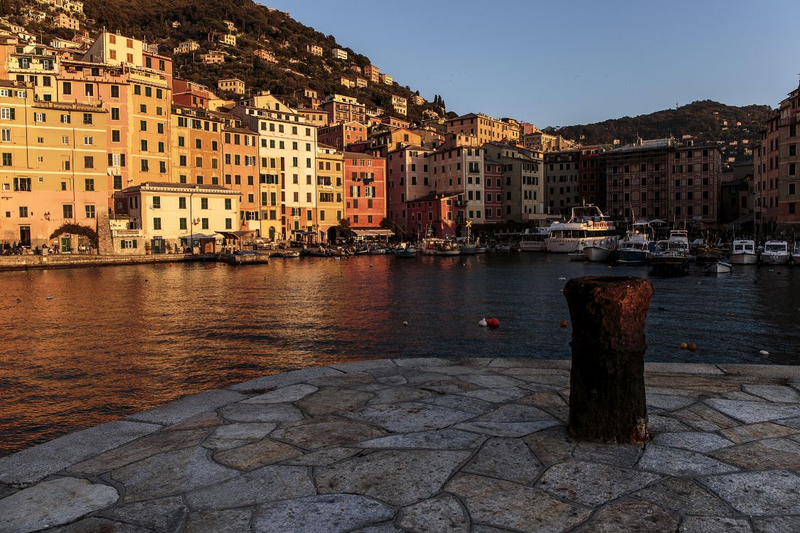 Обои Камольи, вода, водный путь, городок, реки в разрешении 4500x3000