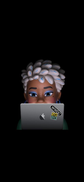 Обои apple, амолед, iPhone, WWDC 2020, яблоко в разрешении 1420x3073