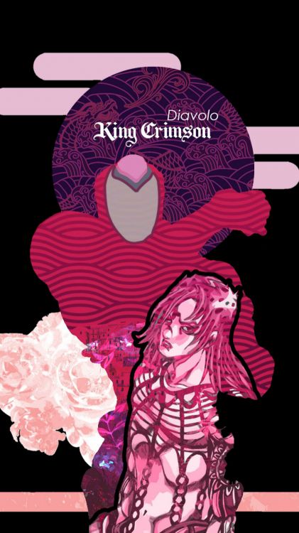 Обои постер, фикция, розовый, красный цвет, пурпурный цвет в разрешении 1080x1920