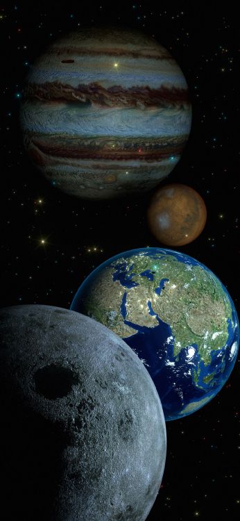 Обои атмосфера, мир, свет, окружающая среда, астрономический объект в разрешении 1080x2340