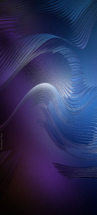 Обои атмосфера, идея, графический дизайн, синий, красочность в разрешении 1053x2340